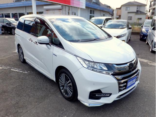 オデッセイハイブリッド ハイブリッドアブソルート・ＥＸホンダセンシング　本革シート／純正９型ナビ／１１型フリップダウンモニタ／マルチビューカメラ／ＣＤ／ＤＶＤ／フルセグ／ＥＴＣ２．０／Ｂｌｕｅｔｏｏｔｈオーディオ／両自動ドア／パワーシートシートヒータ／ホンダセンシング（58枚目）