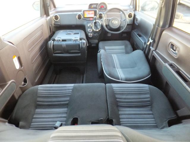 スペイド Ｆ　クイーン　アイドリングストップ／プッシュスタート／スマートキー／純正ナビＴＶ／バックカメラ／オートＨＩＤライト／シートカバー／左電動スライドドア／横滑り防止／盗難防止／純正サイドバイザー／ウォークスルー／禁煙（47枚目）