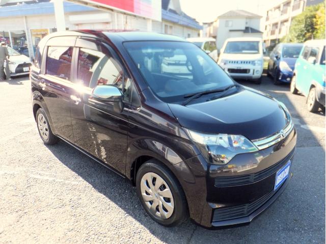 スペイド Ｆ　クイーン　アイドリングストップ／プッシュスタート／スマートキー／純正ナビＴＶ／バックカメラ／オートＨＩＤライト／シートカバー／左電動スライドドア／横滑り防止／盗難防止／純正サイドバイザー／ウォークスルー／禁煙（49枚目）