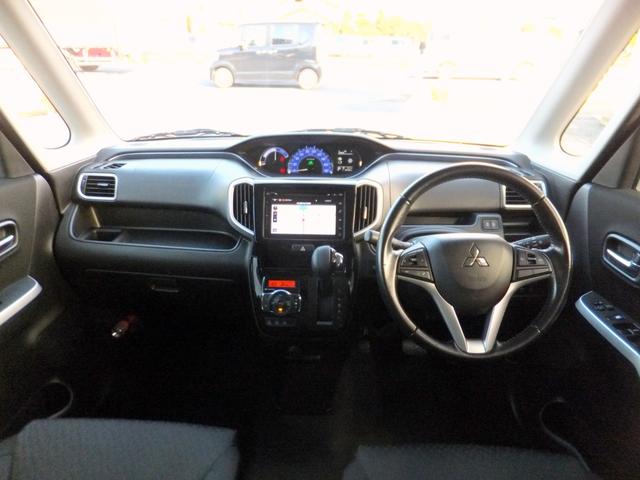 デリカＤ：２ カスタムハイブリッドＳＶ　ナビパッケージ　純正メモリーナビ＆ＴＶ／全方位カメラ／両側パワードア／ｂｕｌｅｔｏｏｔｈオーディオ＆ＴＥＬ／クルコン／ＬＥＤライト／レーンアシスト／軽減ブレーキ／スマキー＆プッシュスタート／ＣＤ＆ＤＶＤ／後期用ＡＷ（3枚目）