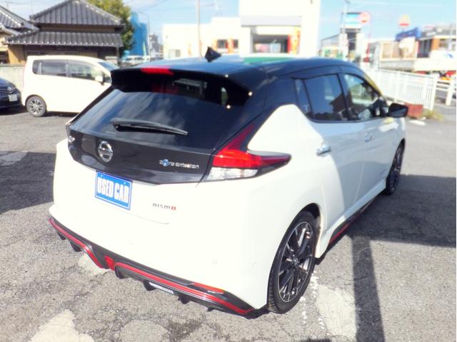 リーフ ニスモ OPレカロ/プロパイロット/エマブレ/アラウンドビュー/スマートミラー/電子パーキング/純正9型ナビ&フルセグ/LEDライト/クリソナ/シートヒーター/ETC2.0/ドラレコ/BTA/HDMI/USB(57枚目)