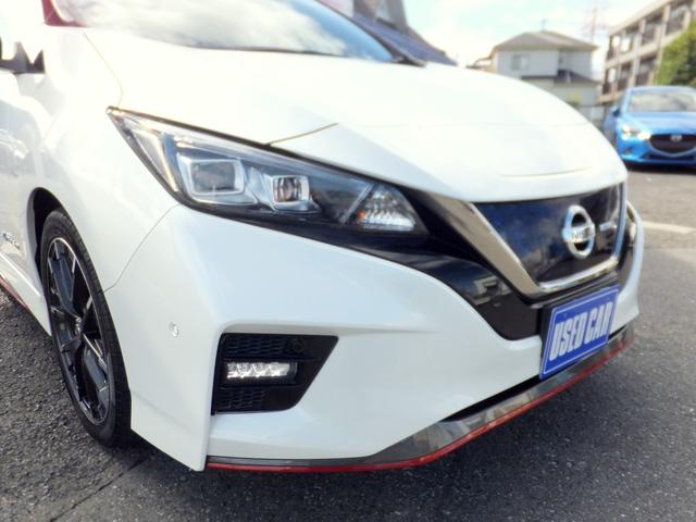 リーフ ニスモ OPレカロ/プロパイロット/エマブレ/アラウンドビュー/スマートミラー/電子パーキング/純正9型ナビ&フルセグ/LEDライト/クリソナ/シートヒーター/ETC2.0/ドラレコ/BTA/HDMI/USB(64枚目)