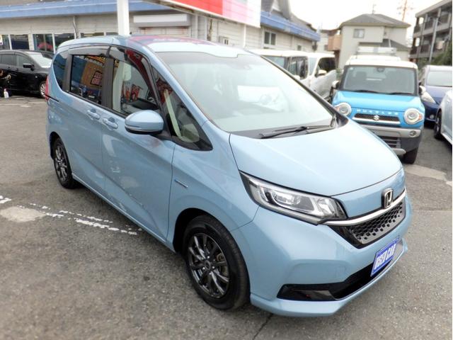 フリード+ハイブリッド ハイブリッドG・ホンダセンシング ホンダセンシング/純正9型ナビ/CD/DVD/フルセグ/Bluetooth/ETC/Bカメラ/前後ドラレコ/両自動/クルコン/LEDライト/シートヒーター/社外アルミ/ルーフラック/ワンオーナー/(58枚目)