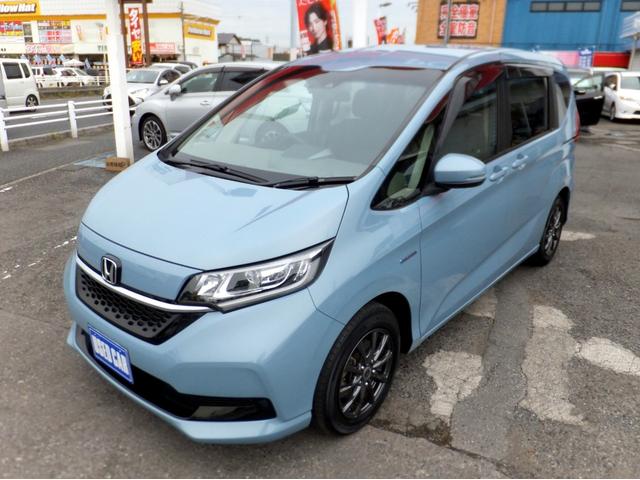 フリード+ハイブリッド ハイブリッドG・ホンダセンシング ホンダセンシング/純正9型ナビ/CD/DVD/フルセグ/Bluetooth/ETC/Bカメラ/前後ドラレコ/両自動/クルコン/LEDライト/シートヒーター/社外アルミ/ルーフラック/ワンオーナー/(61枚目)