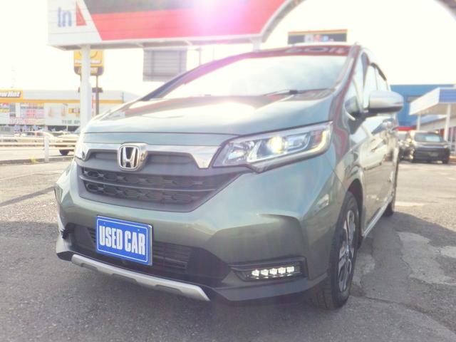 フリード+ハイブリッド ハイブリッド・クロスター 純正9型ナビ/純正15.6型フリップM/CD/DVD/フルセグ/Bluetooth/ETC/Bカメラ/ルーフラック/クルコン/シートヒーター/両自動/LEDライト/LEDフォグ/ルーフレール/Hレザー(67枚目)