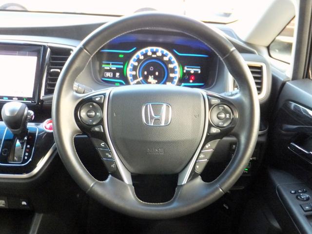 オデッセイハイブリッド ハイブリッドアブソルート・EXホンダセンシング 本革シート/ホンダセンシング/純正9型ナビ/11型フリップダウンモニター/マルチカメラ/CD/DVD/フルセグ/ETC2.0/クルーズコントロール/パワーシート前後センサー/LEDライト/18アルミ(4枚目)