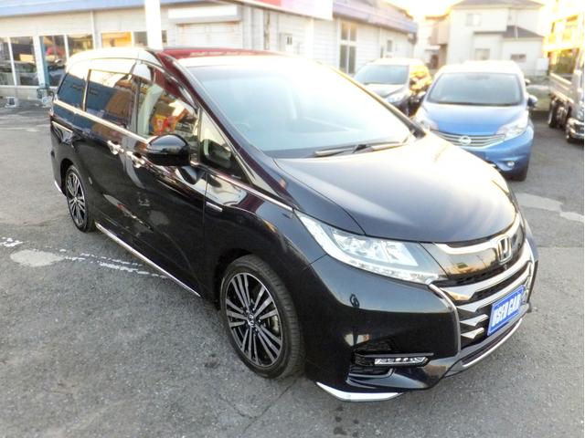 オデッセイハイブリッド ハイブリッドアブソルート・EXホンダセンシング 本革シート/ホンダセンシング/純正9型ナビ/11型フリップダウンモニター/マルチカメラ/CD/DVD/フルセグ/ETC2.0/クルーズコントロール/パワーシート前後センサー/LEDライト/18アルミ(57枚目)