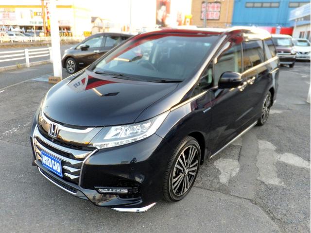 オデッセイハイブリッド ハイブリッドアブソルート・EXホンダセンシング 本革シート/ホンダセンシング/純正9型ナビ/11型フリップダウンモニター/マルチカメラ/CD/DVD/フルセグ/ETC2.0/クルーズコントロール/パワーシート前後センサー/LEDライト/18アルミ(59枚目)