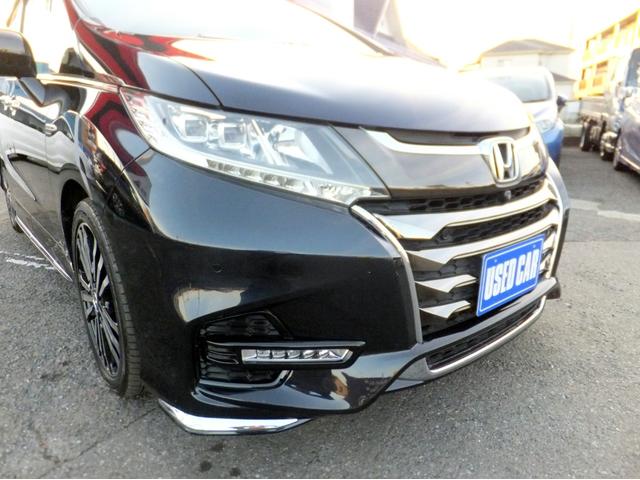 オデッセイハイブリッド ハイブリッドアブソルート・EXホンダセンシング 本革シート/ホンダセンシング/純正9型ナビ/11型フリップダウンモニター/マルチカメラ/CD/DVD/フルセグ/ETC2.0/クルーズコントロール/パワーシート前後センサー/LEDライト/18アルミ(65枚目)