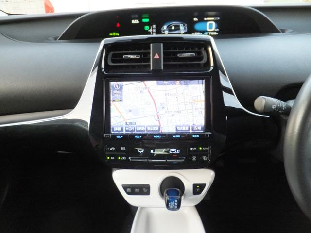 プリウス Aプレミアム 純正9型SDナビ&フルセグ/セーフティセンス/PCS/LDA/AHB/レークル/黒本革シート/LEDライト&フォグ/デジタルミラー&前後ドラレコ/シートヒーター/クリソナ/ETC/Bカメラ/17AW(28枚目)