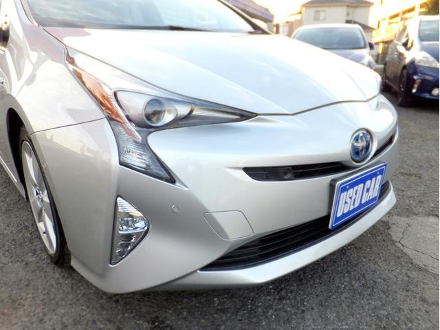 プリウス Aプレミアム 純正9型SDナビ&フルセグ/セーフティセンス/PCS/LDA/AHB/レークル/黒本革シート/LEDライト&フォグ/デジタルミラー&前後ドラレコ/シートヒーター/クリソナ/ETC/Bカメラ/17AW(65枚目)