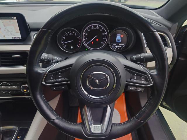 アテンザワゴン ２５Ｓ　Ｌパッケージ　本革シート　バックカメラ　ナビ　ＴＶ　クリアランスソナー　オートクルーズコントロール　レーンアシスト　衝突被害軽減システム　アルミホイール　ＬＥＤヘッドランプ　パワーシート　スマートキー（8枚目）