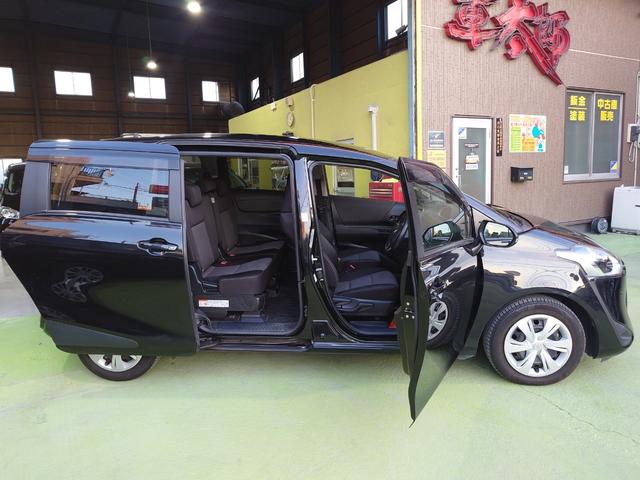 シエンタ G セーフティーエディション 全周囲カメラ ナビ TV クリアランスソナー レーンアシスト 衝突被害軽減システム 両側電動スライドドア スマートキー アイドリングストップ 電動格納ミラー シートヒーター 3列シート CVT CD(55枚目)