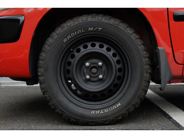 サクシードワゴン ＴＸ　リフトアップ　５ナンバー小型乗用登録　ＴＯＹＯＴＡ横文字エンブレム　ＴＨＵＬＥルーフキャリアバスケット　ＭＵＤＳＴＡＲマッドテレーンタイヤ　黒鉄チン　ドアバイザー　バックカメラ　電動格納ミラー　ナビ（23枚目）