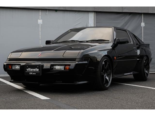 スタリオン GSR-VR ターボチャージャー オリジナルペイントX94ランプブラック リトラクタブルヘッドライト ダウンサス RAYS VOLKRACING18インチAW MOMOステアリング 地デジ対応ストラーダナビ ETC(10枚目)