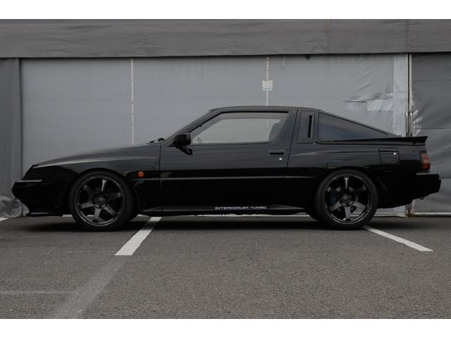 スタリオン GSR-VR ターボチャージャー オリジナルペイントX94ランプブラック リトラクタブルヘッドライト ダウンサス RAYS VOLKRACING18インチAW MOMOステアリング 地デジ対応ストラーダナビ ETC(11枚目)