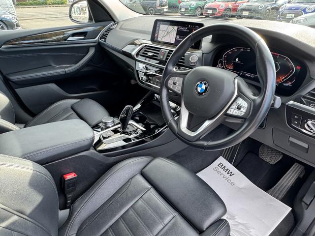 X3 xDrive 20d Xライン ハイラインパッケージ 黒革 前後シートヒーター ヘッドアップD 19AW ACC Dアシスト レーンキープアシスト タッチパネルHDDナビ 全周囲カメラ フルセグTV ワイヤレスチャージ Bluetooth 1オナ 禁煙車(34枚目)