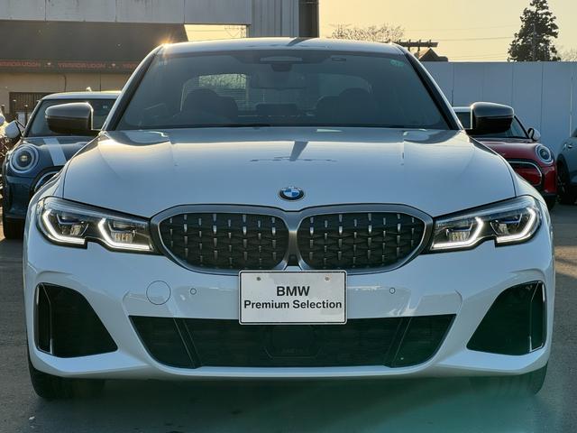 3シリーズ M340i xDrive ヴァーネスカ黒レザー シートヒーター ハーマンカードン 19インチAW レーザーライト ヘッドアップD ACC Mブレーキ Dアシスト タッチパネルナビ TV アップルカープレイ 全周囲カメラ 禁煙車(7枚目)