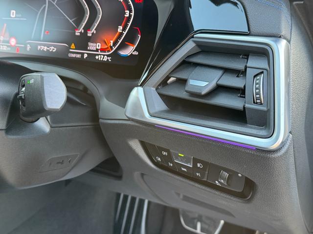3シリーズ M340i xDrive ヴァーネスカ黒レザー シートヒーター ハーマンカードン 19インチAW レーザーライト ヘッドアップD ACC Mブレーキ Dアシスト タッチパネルナビ TV アップルカープレイ 全周囲カメラ 禁煙車(48枚目)