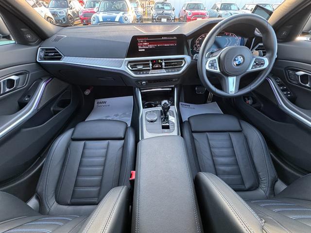 3シリーズ M340i xDrive ヴァーネスカ黒レザー シートヒーター ハーマンカードン 19インチAW レーザーライト ヘッドアップD ACC Mブレーキ Dアシスト タッチパネルナビ TV アップルカープレイ 全周囲カメラ 禁煙車(73枚目)