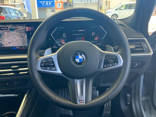 ３シリーズ ３２０ｉ　Ｍスポーツ　弊社デモカー　ブルックリングレー　コンフォートパッケージ　タッチパネル式ＨＤＤナビ　フロント＋サイド＋バック＋トップビューカメラ　ＡＣＣ（30枚目）