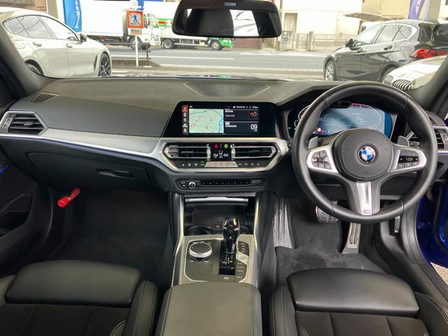 ３シリーズ ３２０ｉ　Ｍスポーツ　車検令和９年３月　ワンオーナー　タッチパネル式ＨＤＤナビ　フロント＋サイド＋バック＋トップビューカメラ　ＡＣＣ　ドライビングアシスト　パーキングアシスト（10枚目）