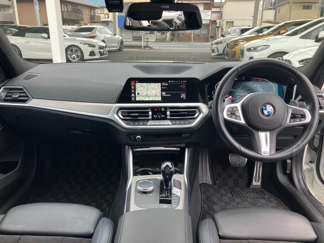 3シリーズ 320i Mスポーツ ワンオーナー BMWパフォーマンス製エアロ コンフォートパッケージ パーキングアシストプラス タッチパネル式HDDナビ フロント+サイド+バック+トップビューカメラ ACC(17枚目)