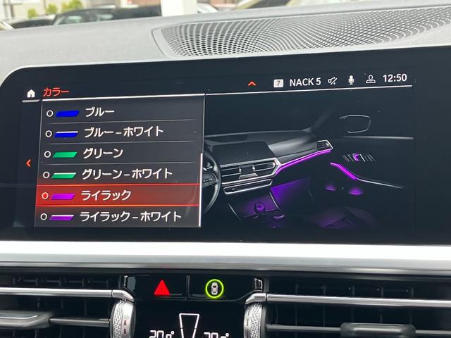 3シリーズ 320i Mスポーツ ワンオーナー BMWパフォーマンス製エアロ コンフォートパッケージ パーキングアシストプラス タッチパネル式HDDナビ フロント+サイド+バック+トップビューカメラ ACC(38枚目)