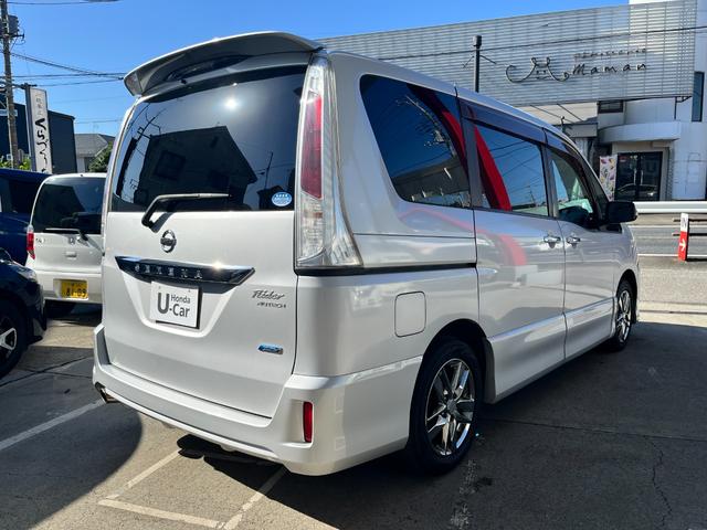 セレナ ライダー 社外ナビ・Rバックカメラ・HIDヘツドライト・フォグライト・ETC・純正16インチアルミホイール・両側スライドドア・インテリジェントキー・Bluetoothオーディオ(5枚目)