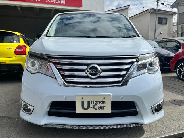 セレナ ハイウェイスターG S-HVアドバンスドセーフティ 純正ナビ・全周囲カメラ・リアモニター・LEDヘッドライト・フォグライト・ETC・社外18インチアルミホイール・ローダウンサス・両側パワースライドドア・インテリジェントキー・Bluetoothオーディオ(4枚目)