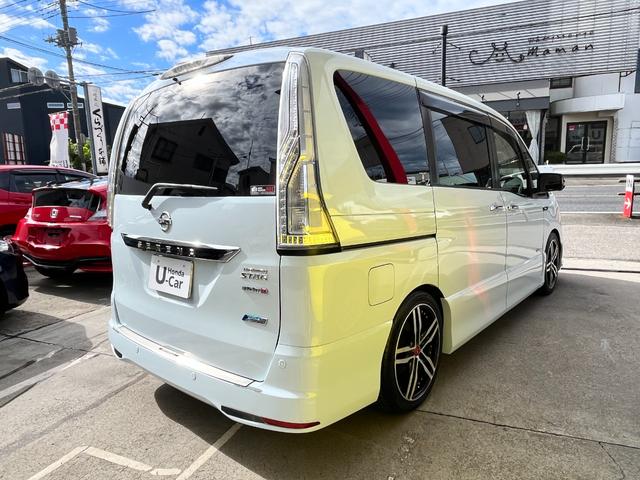 セレナ ハイウェイスターG S-HVアドバンスドセーフティ 純正ナビ・全周囲カメラ・リアモニター・LEDヘッドライト・フォグライト・ETC・社外18インチアルミホイール・ローダウンサス・両側パワースライドドア・インテリジェントキー・Bluetoothオーディオ(5枚目)