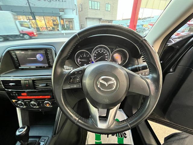 CX-5 XD ワンオーナー車・純正ナビ・Rバックカメラ・左サイドカメラ・HIDヘツドライト・フォグライト・ETC・純正17インチアルミホイール・アドバンスドキー・Bluetoothオーディオ(15枚目)