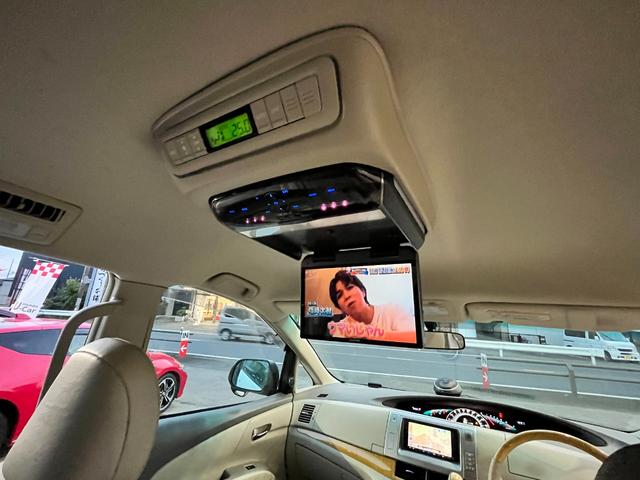 エスティマ G ワンオーナー車・社外ナビ・Rバックカメラ・Rモニター・両側パワースライドドア・純正17インチアルミ・ETC・HIDヘツドライト・HIDフォグライト・レザーシート・パワーシート・シートヒーター・キーレス(14枚目)