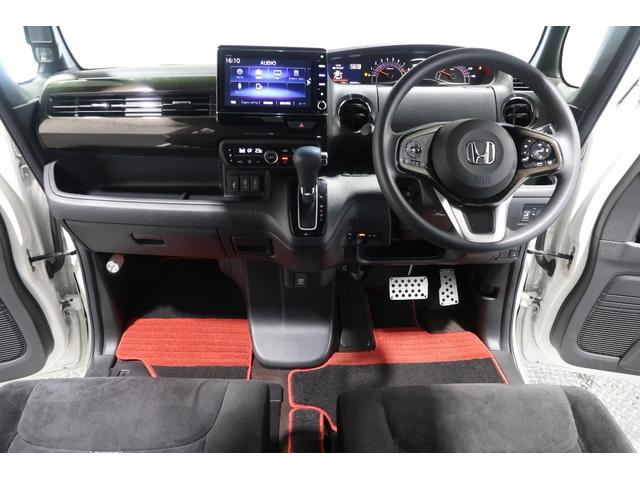 N-BOXカスタム G・EXホンダセンシング 認ホンダ認定中古 ワンオーナー 前後ドラレコ 純正ナビ Bluetooth AppleCarPlay USB接続 シートヒーター 片側電動スライドドア 衝突軽減ブレーキ 追従型クルーズコントロール(8枚目)