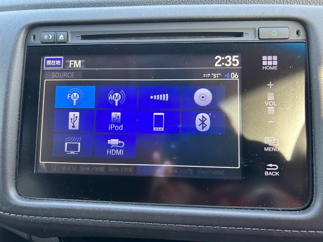 ヴェゼル Ｘ　ワンオーナー禁煙車純正ナビフルセグＢカメラＥＴＣサイドエアーバック（3枚目）