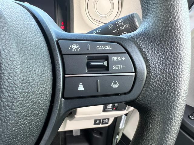 Ｎ－ＢＯＸ ベースグレード　当社デモカー　衝突軽減システム　スマートキ－　禁煙　カーテンエアバック　イモビライザー　ＥＣＯモード　横滑り防止　オートクルーズ　ＬＥＤヘッドライト　キーフリー　地デジ　パワーステアリング　リアカメラ（14枚目）