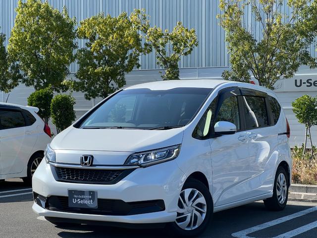 フリード Ｇ・ホンダセンシング　Ｆセグ　ｉストップ　Ｗエアバッグ　パワーウィンドウ　アクティブクルーズコントロール　スマートキ　カーテンエアバッグ　カラーバックモニター　整備点検記録簿　ＶＳＡ　エアコン　ＵＳＢ（2枚目）