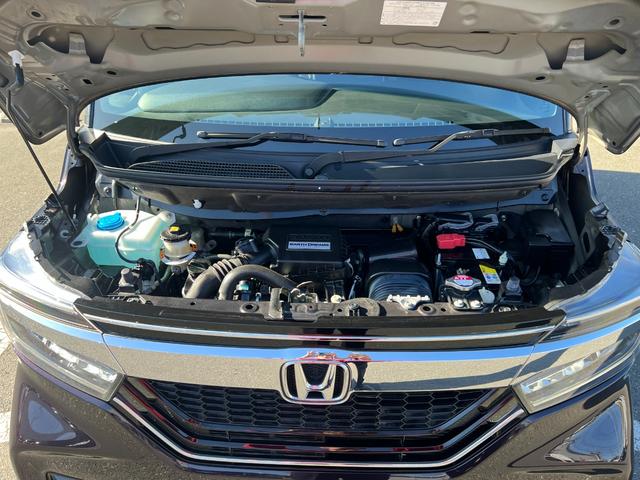 Ｎ－ＢＯＸカスタム Ｇ・Ｌターボホンダセンシング　フルセ　両側ＰＷスライドドア　Ｂモニタ　Ｉストップ　セキュリティー　クルーズコントロール　ナビＴＶ　キーレスエントリー　ＶＳＡ　ベンチＳ　ＬＥＤランプ　助手席エアバック（27枚目）