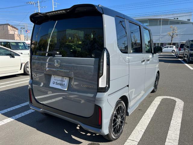 Ｎ－ＢＯＸカスタム ターボコーディネートスタイル　当社デモカー　両側電動ドア　禁煙車　Ｒカメラ　クルコン　スマートキ－　パワーステアリング　ＥＴＣ　ＶＳＡ　セキュリティ　エアコン　ＬＥＤライト　パワーウィンドウ　アイドリングストップ　ＵＳＢ　記録簿（24枚目）