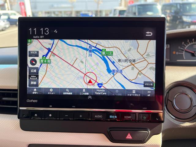 Ｎ－ＢＯＸ Ｌ　衝突回避支援ブレーキ　Ｉ－ＳＴＯＰ　クリソナ　ドラレコ付　ＰＷ　パワステ　Ｓヒーター　１オ－ナ－　スマ－トキ－　Ｂカメ　地デジＴＶ　ナビ＆ＴＶ　サイドエアバック　横滑り防止　ＥＴＣ車載器　ＤＶＤ（4枚目）