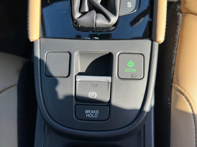 フィット リュクス　当社デモカー　禁煙車　オートエアコン　ＵＳＢ　全周囲カメラ　シートヒータ　Ｒカメラ　スマートキー　ＥＴＣ　ＶＳＡ　ＬＥＤ　盗難防止システム　アイドリングストップ　クルーズコントロール　地デジ　革シート（10枚目）