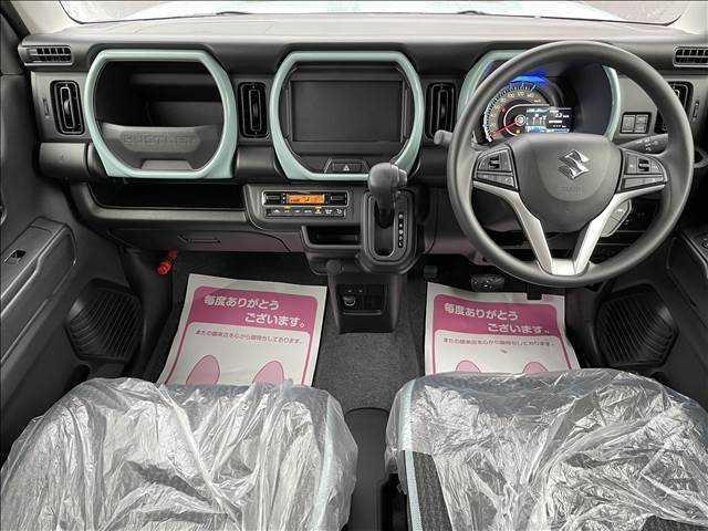 ハスラー ハイブリッドG 届出済未使用車 ハイブリッド スマートキー 衝突軽減ブレーキ 横滑り防止装置 LEDランプ 禁煙車 オートエアコン セキュリティアラーム パワーステアリング パワーウインドウ 修復歴無(13枚目)