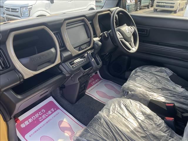 ハスラー ハイブリッドG 届出済未使用車 ハイブリッド スマートキー 衝突軽減ブレーキ 横滑り防止装置 LEDランプ 禁煙車 オートエアコン セキュリティアラーム パワーステアリング パワーウインドウ 修復歴無(11枚目)