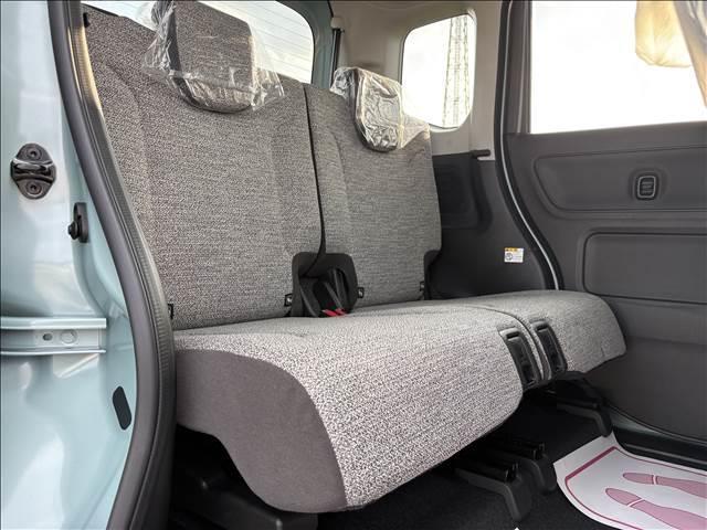 スペーシア ハイブリッドＧ　届出済未使用車　スズキセーフティサポート　横滑り防止装置　両側スライドドア　オートエアコン　オートライト　プッシュスタート　スマートキー　パワーウインドウ　アイドリングストップ　禁煙車　修復歴無（17枚目）