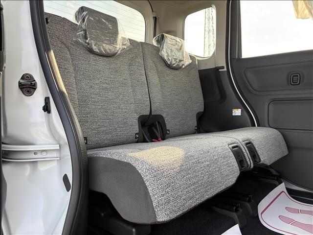 スペーシア ハイブリッドG 届出済未使用車 スズキセーフティサポート 横滑り防止装置 両側スライドドア オートエアコン オートライト プッシュスタート スマートキー パワーウインドウ アイドリングストップ 禁煙車 修復歴無(17枚目)