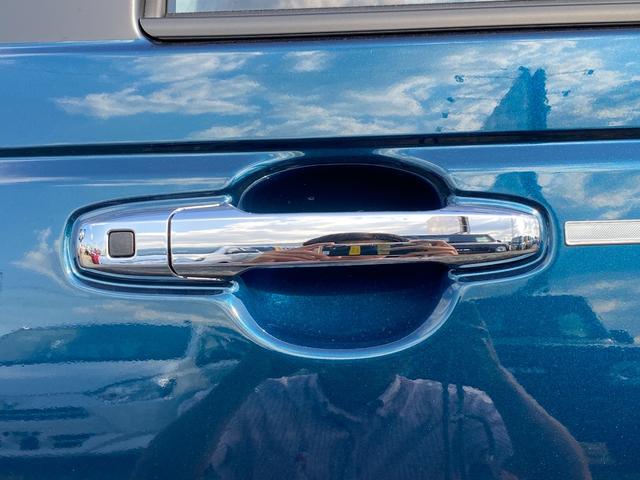 ムーヴキャンバス セオリーX 届出済未使用車 両側電動スライドドア 衝突軽減ブレーキシステム アイドリングストップ コーナーセンサー パーキングセンサー オートエアコン スマートキー 禁煙車 パワーステアリング 修復歴無(26枚目)