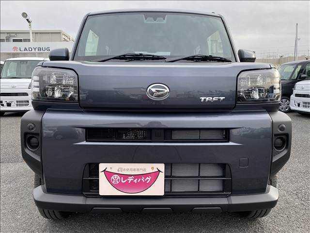 タフト Ｘ　届出済未使用車　スカイフィールトップ　スマートキー　衝突軽減ブレーキシステム　横滑り防止装置　ＬＥＤ　　禁煙車　オートエアコン　セキュリティアラーム　　パワーステアリング　パワーウインドウ　修復歴無（5枚目）