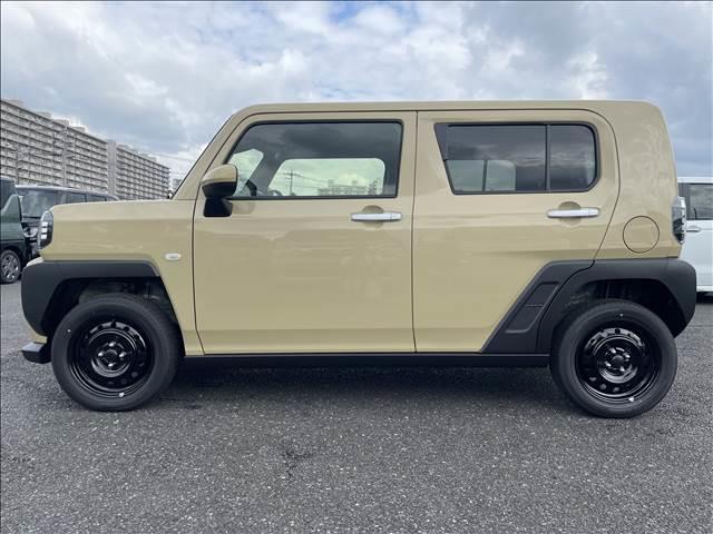 タフト Ｘ　届出済未使用車　スカイフィールトップ　スマートキー　衝突軽減ブレーキシステム　横滑り防止装置　ＬＥＤ　　禁煙車　オートエアコン　セキュリティアラーム　　パワーステアリング　パワーウインドウ　修復歴無（7枚目）