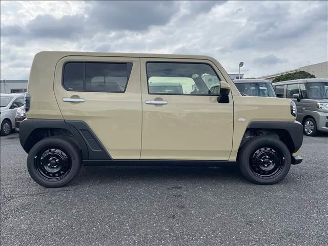 タフト Ｘ　届出済未使用車　スカイフィールトップ　スマートキー　衝突軽減ブレーキシステム　横滑り防止装置　ＬＥＤ　　禁煙車　オートエアコン　セキュリティアラーム　　パワーステアリング　パワーウインドウ　修復歴無（11枚目）