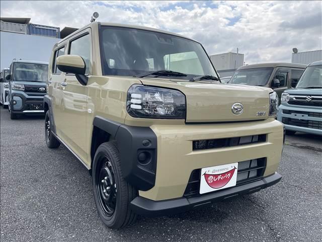 タフト Ｘ　届出済未使用車　スカイフィールトップ　スマートキー　衝突軽減ブレーキシステム　横滑り防止装置　ＬＥＤ　　禁煙車　オートエアコン　セキュリティアラーム　　パワーステアリング　パワーウインドウ　修復歴無（12枚目）